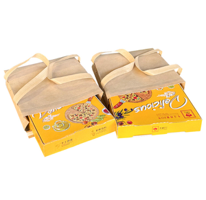 XINYUAN BGE-01 Eco-Friendly Recyclable Handmade High-End Pulp Paperboard <b>Square</b> Slotted Box with Magnetic Closure and Ribbon - Product Image 1