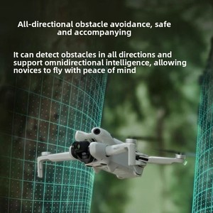 D J Mini 4 Pro, Mini Dron Profesional Todo en Uno, Dron de Juguete con Control Remoto HD, Motor sin Escobillas y Luz Trasera LED para Volar - Product Image 5