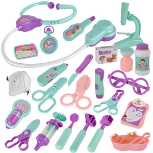 Lot de 28 jouets de jeu de rôle pour équipement médical pour garçons et filles <span class=keywords><strong>Doctor</strong></span> Series - Product Image 5