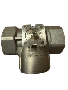 Válvula de Control de Temperatura VBI61.50, Válvula de Bola Motorizada de Latón de 3 Vías con Flujo Proporcional, para HVAC - Product Image 1