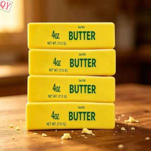 QQ Wholesale 12 Piece Set of Cheese Butter Shaped Soft Toys Slow-<b>Rebound</b> Stress-Relief Squeeze Toy Pressure-Relief Gadget - Product Image 3