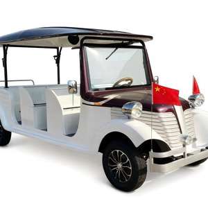 72V Electric Retro Classic Car 8 Seats Dot Certified for Wedding & Outdoor Use with CE/Eec/GCC <b>Certifications</b> - Product Image 4