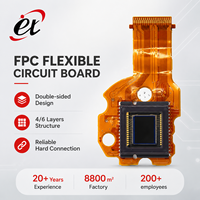 Papan FPC Kustom Rigid-Flex, Kabel Adaptor FFC, Prototipe Rangkaian Interdigital/Superkonduktor Niobium Kelas Penelitian, ENIG