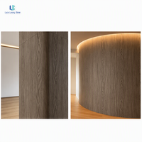 Panneau mural flexible Luca Soft Stone Wood Grain |   Série de panneaux imprimés de luxe, mats, imperméables, ignifuges, pour intérieur et extérieur, taille personnalisée