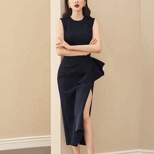 De moda nueva llegada sin mangas Bodycon damas Vestidos Mujer baile <span class=keywords><strong>vestido</strong></span> de fiesta cóctel - Product Image 3