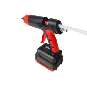 <span class=keywords><strong>Pistola</strong></span> de Pegamento Caliente Eléctrica Profesional Recargable, Portátil, Inalámbrica, con Boquilla de Aluminio, Pantalla Digital de Temperatura, para Bricolaje - Product Image 5