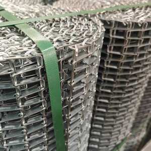 Kaynaklı örgü ve özel işleme ile ağır Metal Greatwall paslanmaz çelik petek tel örgülü konveyör - Product Image 5
