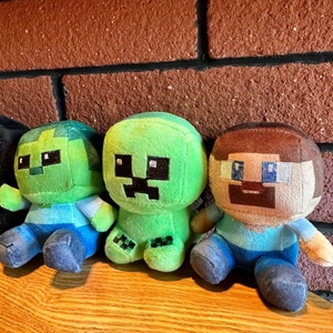 Promotion : Peluche Minecrafted 4 pouces, Dragon Sans Ombre, Work Fear, Mini Poupée à griffes, Personnage de dessin animé, Porte-clés - Vente en gros - Product Image 5