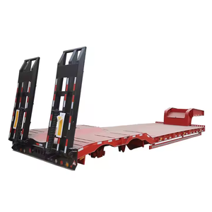 Hot Sale High Quality 3 Axles Lowbed Semi <b>Trailer</b> for Heavy Loading - Product Image 1