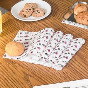 Custom Printed Food Grade <b>Greaseproof</b> Eco-Friendly Biodegradable Single Sided PE Coated Baking Bread Packaging <b>Paper</b> Liner - Product Image 3