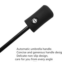 Parapluie Compact OEM de Haute Qualité, Vente en Gros, Protection UV Coupe-Vent, Ouverture Entièrement Automatique, 8 Baleines, Personnalisable avec LOGO