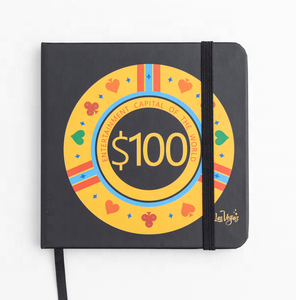 Taccuino con <span class=keywords><strong>Copertina</strong></span> <span class=keywords><strong>Rigida</strong></span> Souvenir Multicolore Personalizzato con Design di Las Vegas sulla <span class=keywords><strong>Copertina</strong></span> - Product Image 2