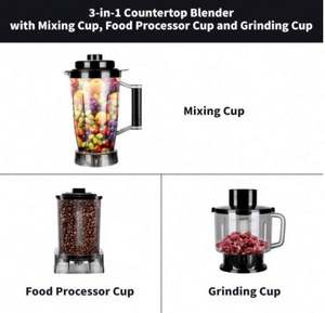Máquina de Jugos Multifuncional 3 en 1 de Alta Calidad, Licuadora Manual Portátil Multifunción de 3L de Alta Velocidad - Product Image 4