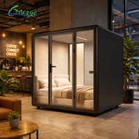 Cabine de sommeil acoustique moderne, cabine de sieste pour bureau, cabine de repos privée, cabine de sommeil modulaire silencieuse pour lieu de travail, hôtel, aéroport