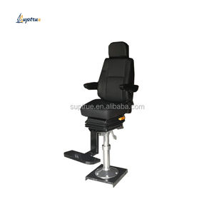 Silla piloto marina de asiento fijo de alta calidad para barco y muelle hecha de plástico aluminio acero y PU CCS certificado - Product Image 1