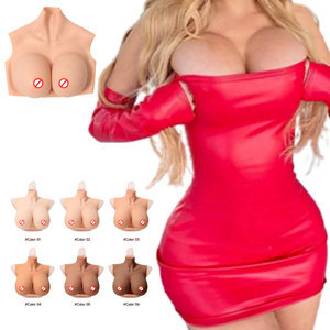 Cadeau de noël Silicone formes mammaires prothèse de mastectomie faux seins pour femmes Crossdresser transgenre Cosplay - Product Image 1
