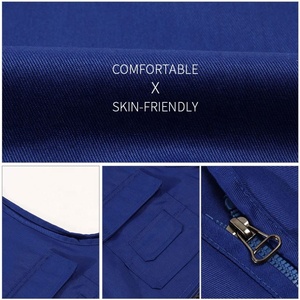 Chaleco utilitario informal personalizado para hombre y mujer para exteriores con múltiples bolsillos, ropa de trabajo cálida de verano e invierno para pesca de periodista - Product Image 2