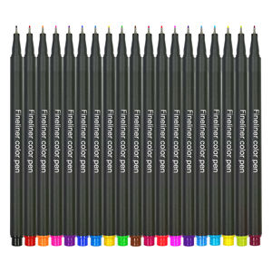カラーペン0.4mmファインライナーペン水ベースインク多色ファインポイントマーカー書き込みスケッチ描画用 - Product Image 6