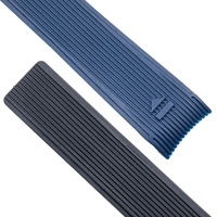 Bracelet de montre en silicone de luxe, 22mm, noir, bleu marine, pour Aquaracer Carrera Tag Heuer Formula 1