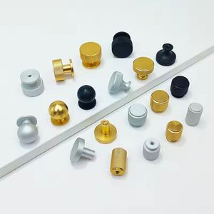 Tiradores Redondos de Diseño Moderno en Aleación de Aluminio Ecológicos para Muebles, Armarios, Puertas de Cocina, Dormitorios y Baños - Product Image 2