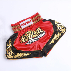 Personalizado de alta calidad Satén Muay Thai MMA Shorts Kickboxing y Boxing Fight Shorts - Product Image 4