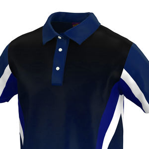 Logotipo personalizado al por mayor de fábrica para uniformes de punto de manga corta para camisas de transferencia de calor DTG Impresión digital de secado rápido - Product Image 2