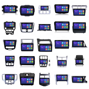 Universel 2 Din GPS Navigation Multimédia Stéréo Dash Montage Garniture Plaque Kit Car Radio Cadre Fascia Intérieur Accessoires - Product Image 2