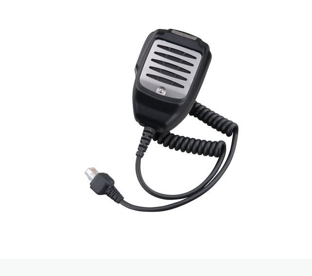 Two Way Radio Remote Speaker Microphone SM11R1 Handheld Microphone with Aluminium Front Panel for TM-600 TM-610 Mobile Radio
