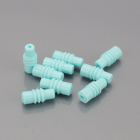 7165-1723 Bouchon d'étanchéité en silicone bleu clair pour connecteur de faisceau de câbles automobile