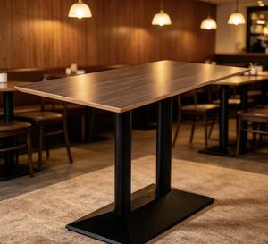 Silla de Dos Plazas de Estilo Nórdico con Estructura de Acero Inoxidable, Tamaño Compacto para Cocina, Cafetería, Panadería, Servicio de <span class=keywords><strong>Buffet</strong></span> - Product Image 4