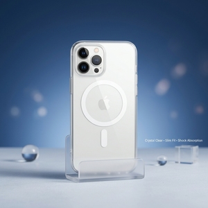 <span class=keywords><strong>Coque</strong></span> magnétique 2-en-1 PC+TPU ultra-fine haute transparence pour 14 Plus, moulage par injection, compatible avec les options personnalisées - Product Image 4