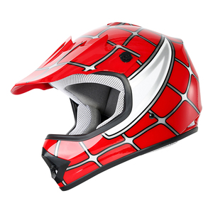 <span class=keywords><strong>Casco</strong></span> de ATV para Jóvenes XF270214 con Gafas y Guantes, DOT, Rojo, Diseño de Red de Araña, para Niños, Motocicleta Todoterreno, Tallas S/M/L/XL, Regalo para Niños - Product Image 3