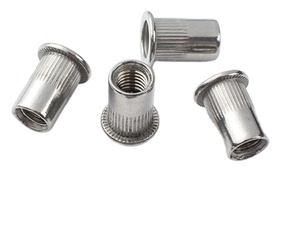 Đồ nội thất ô tô đầu phẳng ren chèn nutsert đinh tán mù đinh tán <span class=keywords><strong>Nut</strong></span> SS304 thép không gỉ - Product Image 5