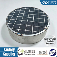 Filtro de Partículas Diésel (DPF) Metálico Avanzado en Lata con Estructura de Baja Presión de Contrapresión, Trampa de Partículas de Escape Diésel para Sistemas de Control de Emisiones