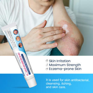 Vente en gros de crème d'argent à base de plantes pour le psoriasis, pommade topique pour les démangeaisons, 20g, pommade de soin à base de plantes calamine - Product Image 3