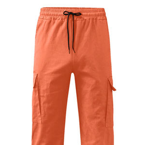 Pantalons cargo élégants pour hommes avec taille ajustable pour un style streetwear moderne - Product Image 6