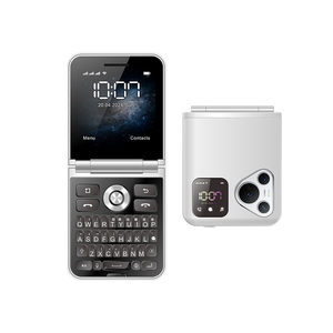 โทรศัพท์มือถือพับได้ ODM ปี 2025 หน้าจอสัมผัส IPS ขนาด 3.5 นิ้ว รองรับเครือข่าย 4G ชิปเซ็ต MTK6761 คีย์บอร์ดแบบ Qwerty ระบบปฏิบัติการ Android - Product Image 1