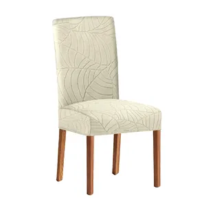 New Hot estiramento cadeira capas para casamento Fundas de sillas Spandex Stretch Impresso Cadeira De Jantar Cobre