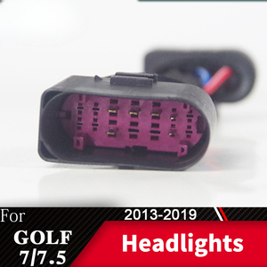 Adaptador de faro delantero para VW Golf <span class=keywords><strong>7</strong></span> Golf 6 MK7 Conector de faros delanteros 8 pines - Product Image 6