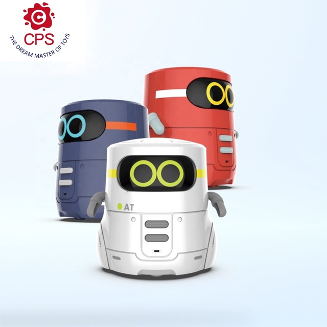 Smart RC Robot Toys Rechargeable Remote Control Robot Toy for Kids Learning Smart Programmable Toy Robot