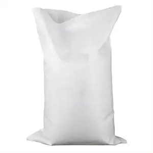 PP Woven Sack Plastic 50kg PP Woven Bag For Seeds Grain Rice Flour