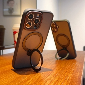 Pour 17 & 15 Pro Max Étui en PC magnétique antichoc |   Conception professionnelle avec support de cadre pour appareil photo - Product Image 5