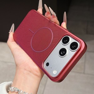 เคสระบายความร้อนแม่เหล็กสำหรับ iPhone 18 17 16 15 14 13 12 11 Pro Max แบบตาข่าย ระบายอากาศได้ดี บางเฉียบ - Product Image 5