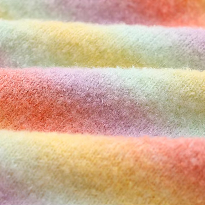Factory Wholesale 7NM Graduated Circle Gauze 59% Acrylic 33% Nylon 8% Wool Fancy Yarn for A/W Sweaters Knitting