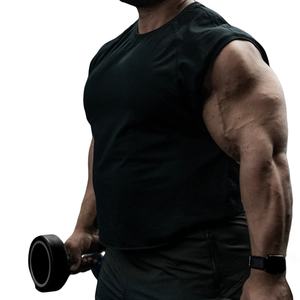 Débardeurs de sport athlétiques personnalisés de marque haut de gamme, coupe ajustée, pour la course et le basketball, à séchage rapide et respirants, avec badge - Product Image 1