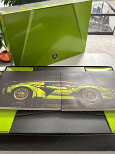 Voiture Technic Lamborghini Sian compatible Lego, ensemble de blocs de construction ABS à l'échelle 1:8, thème voitures, jouet château, cadeau pour enfants - Product Image 4