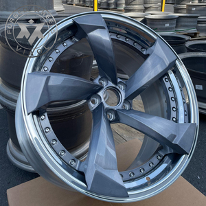 Jantes forgées sur mesure Viaol en deux parties pour Audi GT Lexus GSF <span class=keywords><strong>Ferrari</strong></span> F430 Hyundai Veloster N Chevrolet C8 Corvette Split 5 - Product Image 2