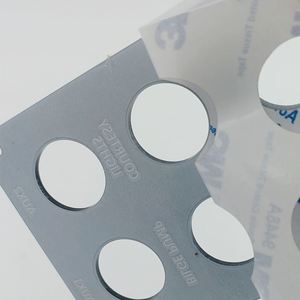 Panel de Control de Barco con Corte CNC Personalizado, Impresión de Serigrafía en PMMA de 2 mm de Espesor con Adhesivo Posterior - Product Image 5