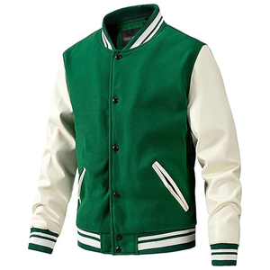 Fabricante de Chaquetas Varsity Personalizadas, Chaqueta Letterman de Alta Calidad con Parches Bordados y Marca de Equipo Personalizada - Product Image 2