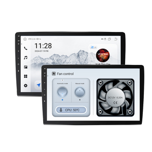 Autoradio 10 pouces Android 13 avec Navigation GPS Écran tactile complet CarPlay BT WiFi RGB Radio Lecteur DVD pour Astra Fiesta - Product Image 2